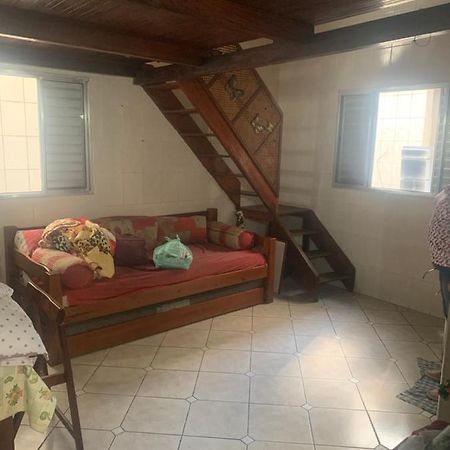 Apartamento Duplex frente para o mar Mongagua Bagian luar foto