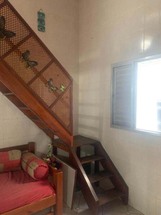 Apartamento Duplex frente para o mar Mongagua Bagian luar foto