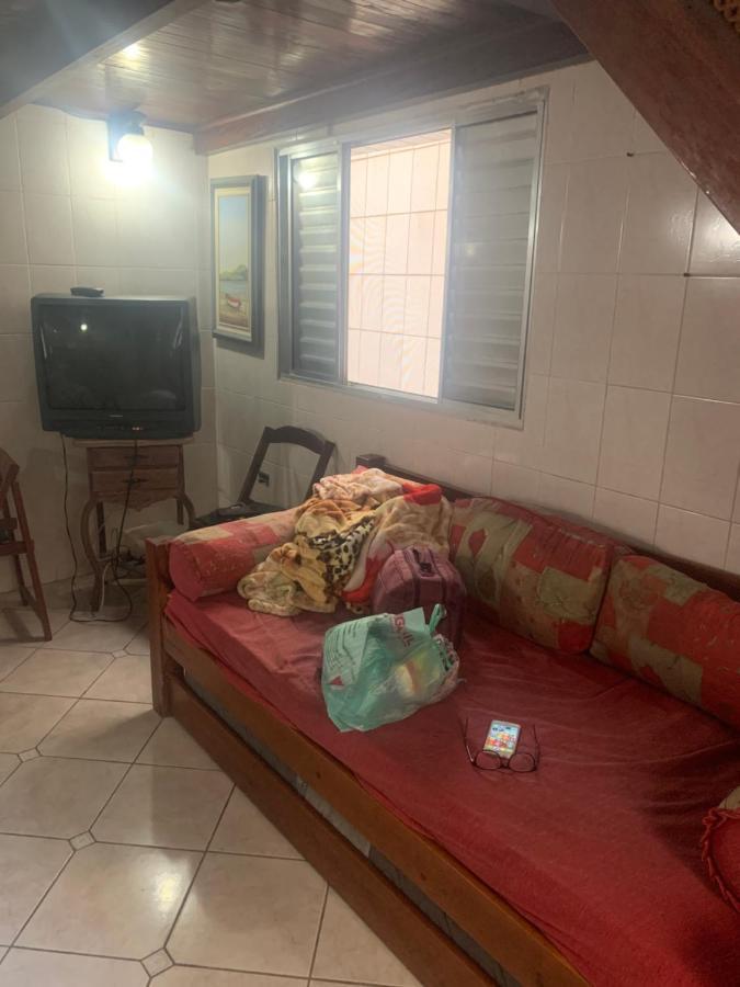 Apartamento Duplex frente para o mar Mongagua Bagian luar foto