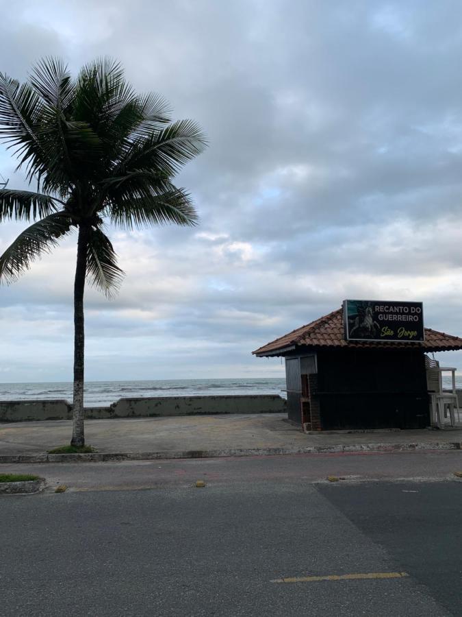 Apartamento Duplex frente para o mar Mongagua Bagian luar foto